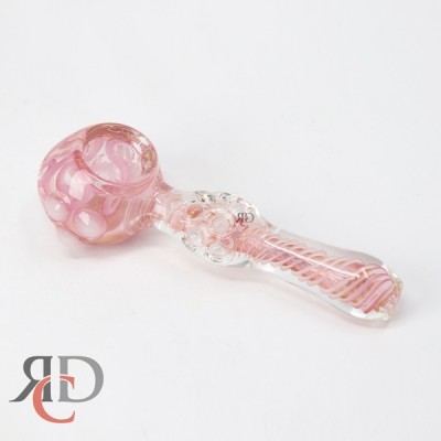 GLASS PIPE GOLDEN/ PINK HIGH END GP8062 1CT